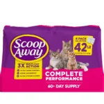 Scoop Away Complete Performance Clumping Cat Litter, Bag, 42 LB