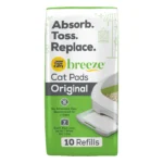 Purina Tidy Cats Breeze Cat Litter Box Pads Refill Pack - Original Scent, 10 Count