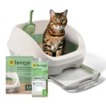 Purina Tidy Cats Breeze Cat Litter Box System Starter Kit - Litter Box, Pellets & Pads
