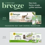 Purina Tidy Cats Breeze Cat Litter Box System Starter Kit - Litter Box, Pellets & Pads - Image 2