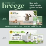 Purina Tidy Cats Breeze XL Cat Litter Box System Starter Kit - Litter Box, Pellets & Pads - Image 3