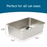 The Exquisicat® Stainless Steel Litter Box - Image 3