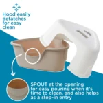ExquisiCat® Hooded Corner Litter Box - Image 5