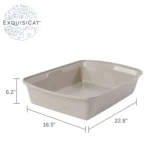 ExquisiCat® Extra-Large Open Litter Box - Image 2