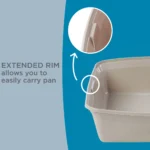 ExquisiCat® Extra-Large Open Litter Box - Image 4