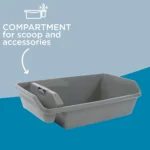 ExquisiCat Compartment Litter Box with Storage - Image 4