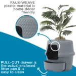 ExquisiCat® Planter Hidden Litter Box - Image 3