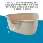 ExquisiCat® High-Sided Corner Litter Box - Image 5