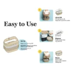 Kitty Sift Disposable Sifting Litter Box, 3-Pack Sifting Liners - Image 5