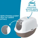 ExquisiCat® Hooded Litter Box - Image 4