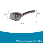 ExquisiCat® Easy Sift Plastic Cat Litter Scoop - Image 3