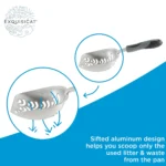 ExquisiCat® Aluminum Cat Litter Scoop - Image 2