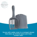 ExquisiCat® 2-in-1 Litter Scoop and Storage Caddy - Image 2