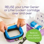 Litter Genie Refill Bags - Genuine Films, 6 Pack - Image 6