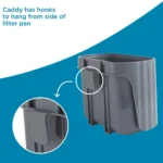 ExquisiCat® 3-in-1 Litter Scoop Sweep and Storage Caddy - Image 4