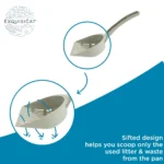 Exquisicat Sage Basic Litter Scoop - Image 2