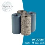 Exquisicat® Cucumber Scent Waste Bags - Image 3