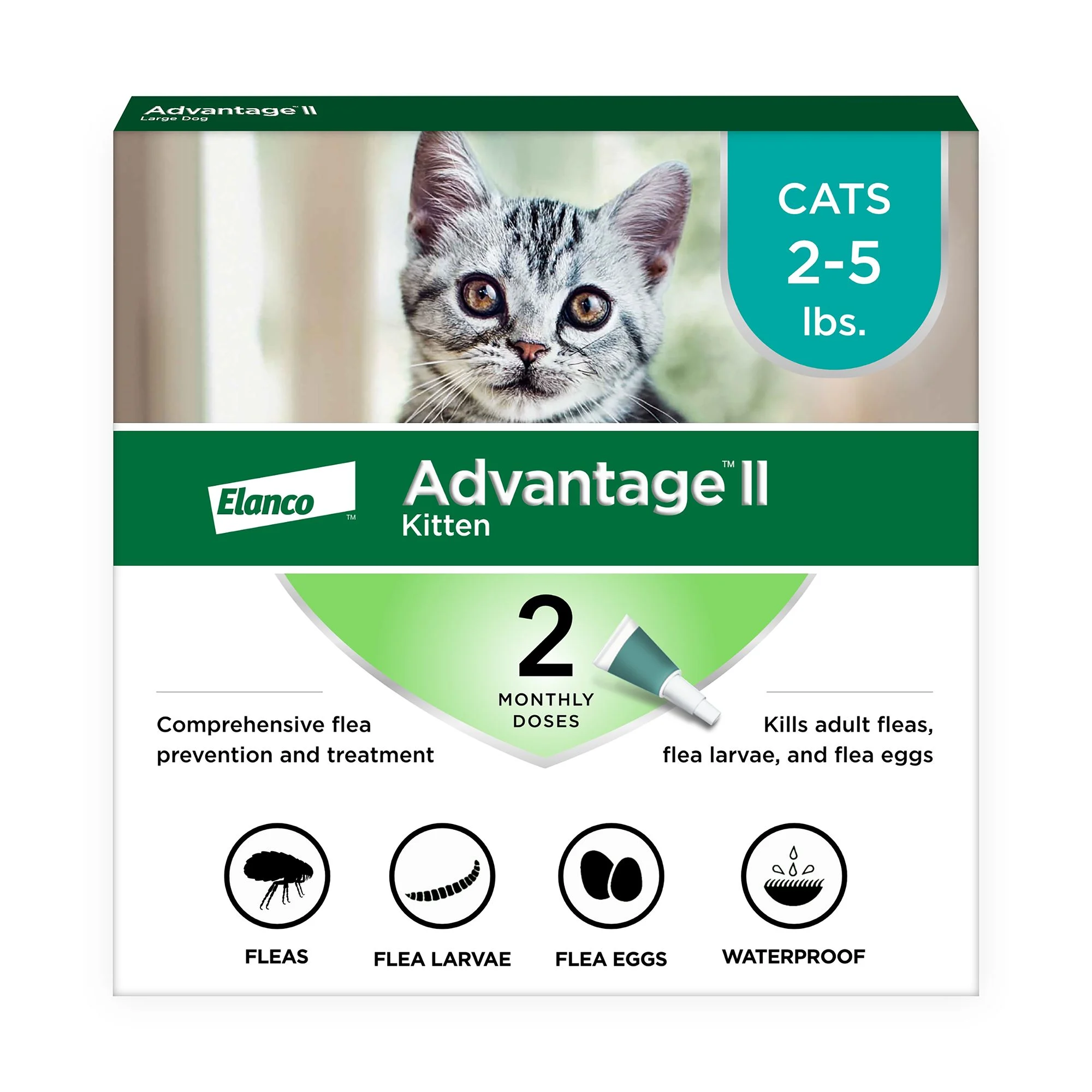 img_1761615863629_230_178OAqYLZ.webp Advantage® II 2-5 lbs Kitten Flea Prevention & Treatment - Image 1
