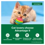 Advantage® II 2-5 lbs Kitten Flea Prevention & Treatment - Image 3