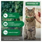 Advantage® XD Over 9 lbs Large Cat Flea Prevention & Treatment - Image 5