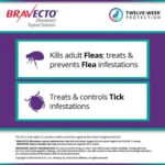 Bravecto Topical Solution for Cats, 6.2 - 13.8 lbs 250 mg Blue - Image 4