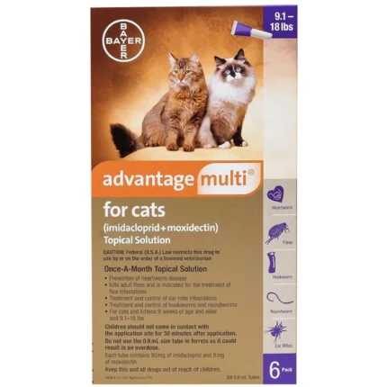 Advantage Multi for Cats 9.1-18 lbs