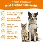 Zesty Paws Wild Caught Alaskan Salmon Oil for Dogs - 32 oz - Image 5