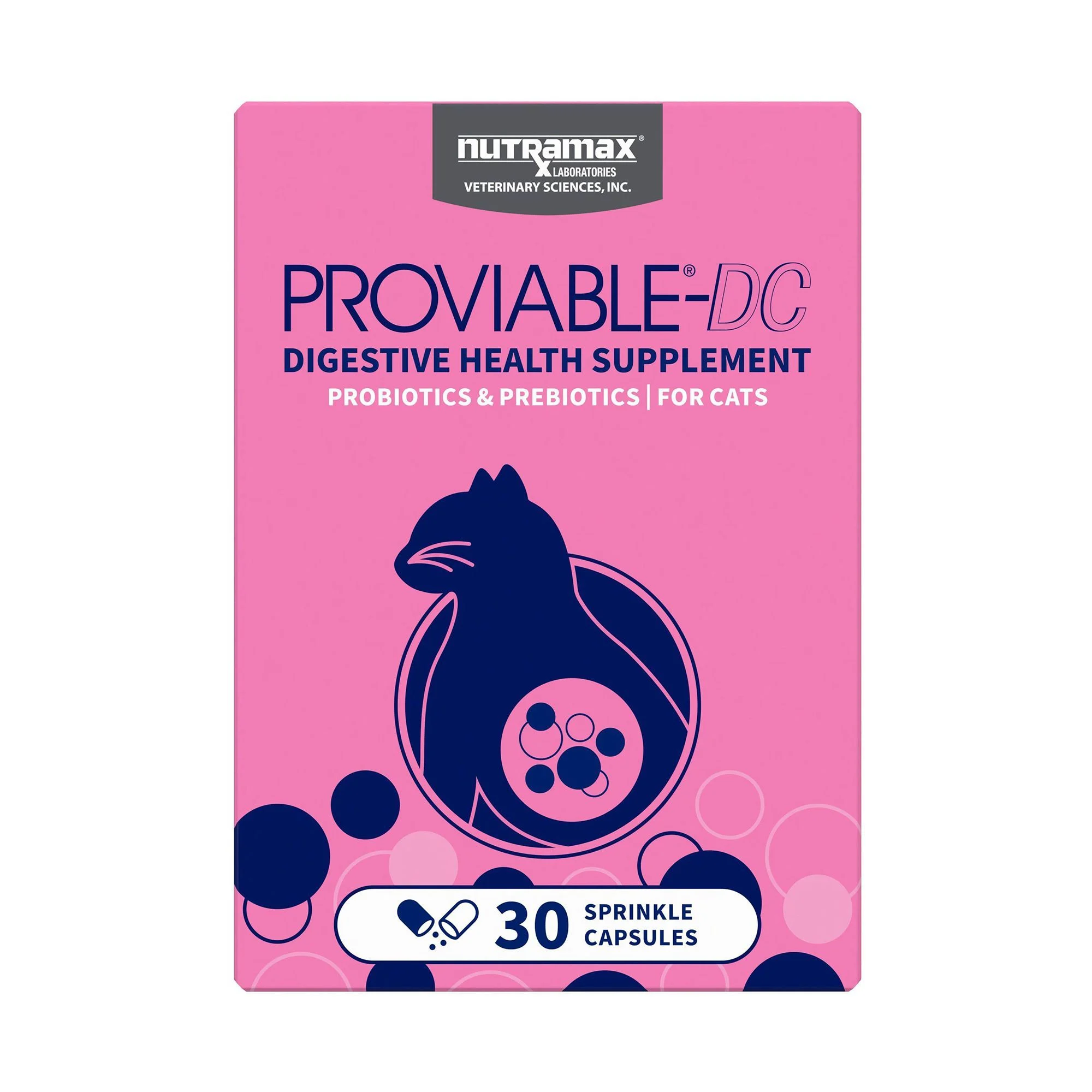 img_1761616457410_807_gdlaG58rEF.webp Nutramax Cat Proviable Capsules Digestive Supplement - Image 1