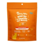 Zesty Paws Allergy & Immune Cat Mousse - Chicken Flavored Immune System Supplement for Cats - 14 Ct.