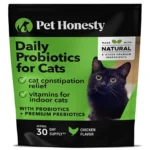 Pet Honesty Probiotics Gut + Immune Health Chews Supplement for Cats 3.7 oz
