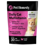 PetHonesty Dual Texture Multivitamin Chews Supplement for Cats 3.7 oz