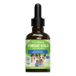Pet Wellbeing Throat GOLD Liquid Respiratory Dog & Cat Supplement