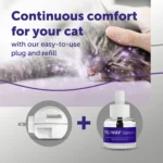 FELIWAY® Optimum Enhanced Calming Plug-In Diffuser for Cats - 30 Day Starter Kit with 48mL Refill - Image 3