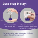 FELIWAY® Optimum Enhanced Calming Plug-In Diffuser for Cats - 30 Day Starter Kit with 48mL Refill - Image 7