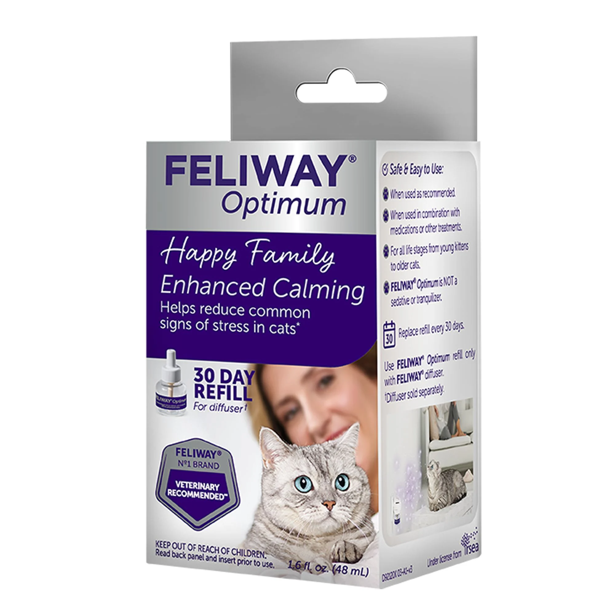 img_1761617105586_64_ODteDTUi4.webp Feliway® Optimum Enhanced Calming Refill 48mL - Image 1