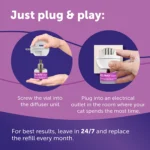 Feliway® Classic Plug-In Diffuser & 48ml Refill 30 Day Starter Kit - Image 7