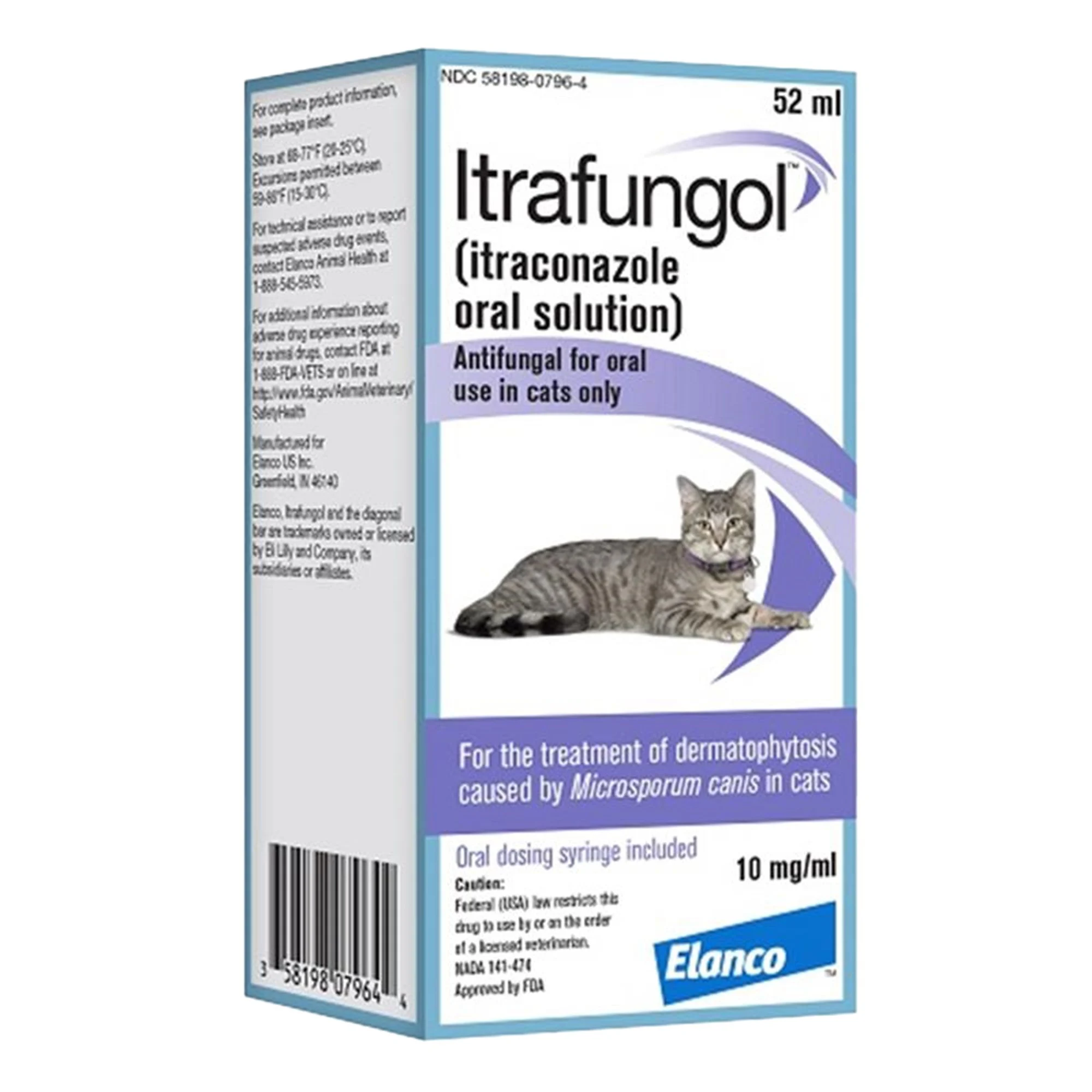 img_1761634621180_594__R9rSAZtj.webp Itrafungol (Itraconazole) Oral Solution for Cats 10 mg/ml, 52 ml - Image 1
