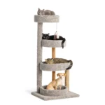 Whisker City® 51-in Treetop Terrace Cat Tower (COLOR VARIES) - Image 2