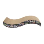 Thrills & Chills® Bones Wavy Scratcher Corrugate Cat Toy - Image 2