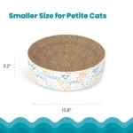 Catstages Scratch & Cuddle Corrugated Cat Scratcher and Lounger - Image 5