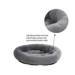 Whisker City® Bolster Cat Bed - Image 3