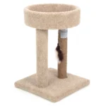 Whisker City® 23-in Scratch & Play Two Posts Cuddler (COLOR VARIES) - Image 4