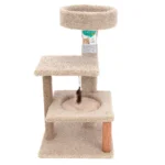 Whisker City® 37-in Cozy Climber Cat Tower (COLOR VARIES) - Image 2
