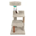 Whisker City® 41-in Cozy Inn Cat Tower (COLOR VARIES) - Image 2