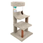 Whisker City® 41-in Cozy Inn Cat Tower (COLOR VARIES) - Image 4