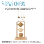 Whisker City® Ball Toy Cat Scratcher - Image 2