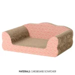 Whisker City® Couch Novelty Cat Scratcher - Image 5
