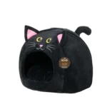 Thrills & Chills® Black Cat Hut with Scratcher - Image 4