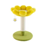 Whisker City® Yellow Flower Scratching Post