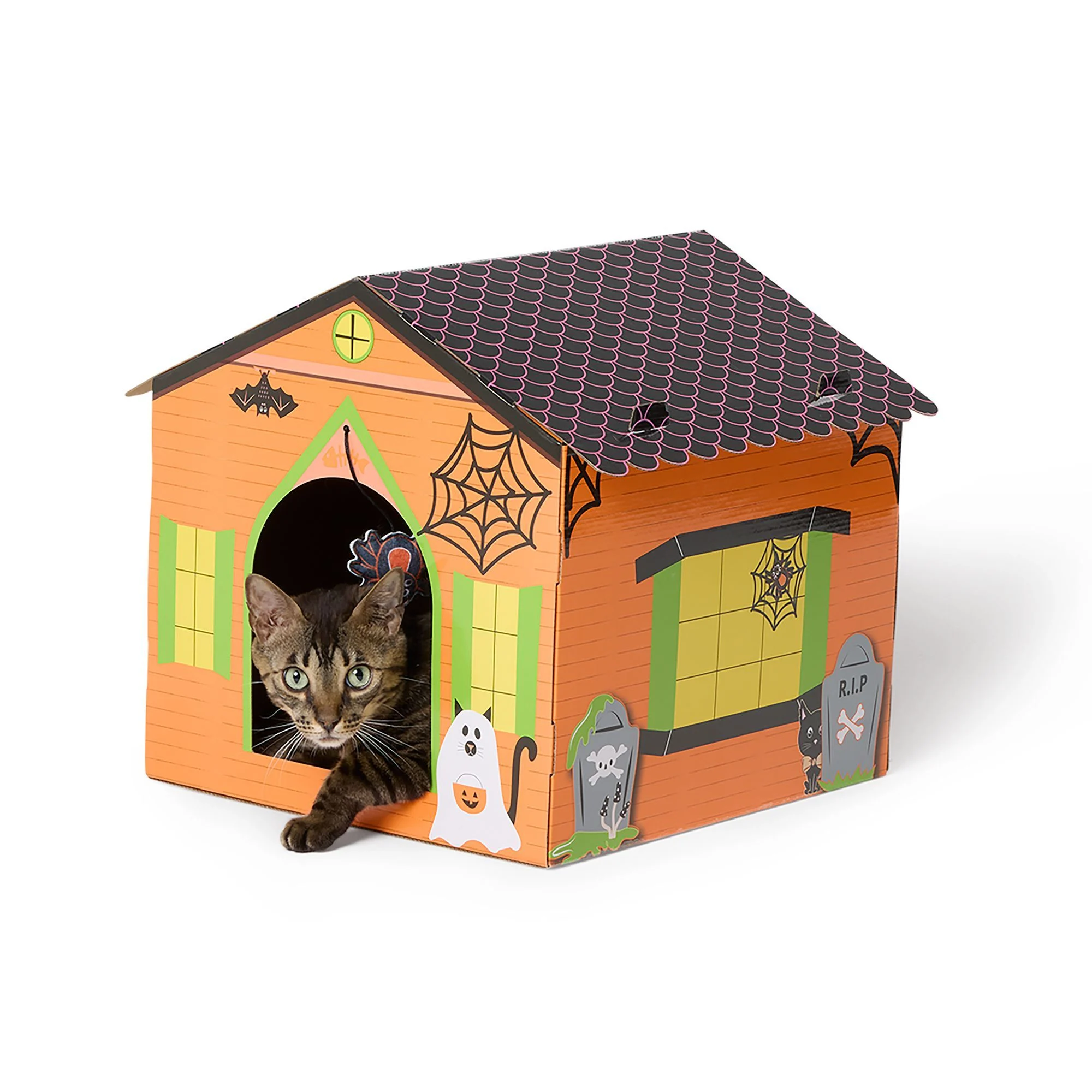 img_1761635263516_648_WJmnD8eHY.webp Thrills & Chills® Trick or Treat Hideout Scratch Haunted Hut - Image 1